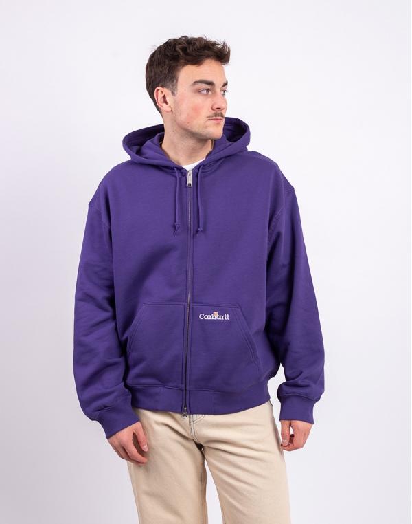 Carhartt WIP Hooded WIP Label Sweat Jacket Calla M