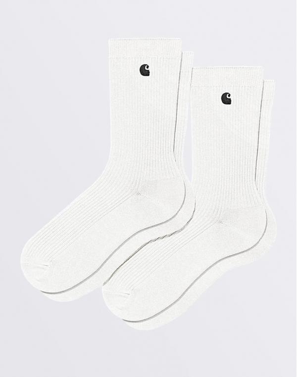 Carhartt WIP Madison Pack Socks White/Black + White/Black