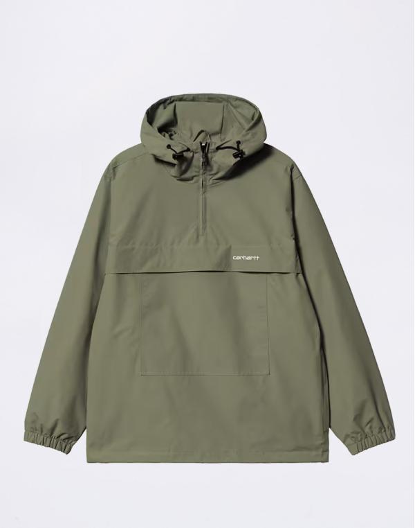 Carhartt WIP Windbreaker Pullover Leaf/White S