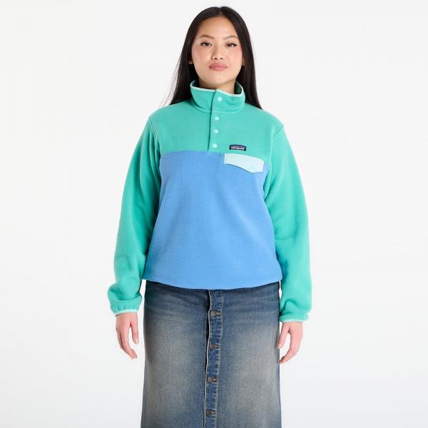 Mikina Patagonia W's Lightweight Synchilla® Snap-T® Fleece Pullover Shore Blue S