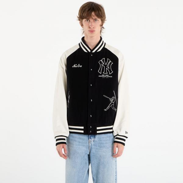 Bunda New Era MLB Varsity Jacket New York Yankees UNISEX Black M