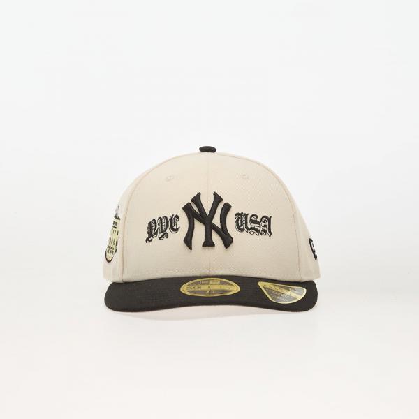 Kšiltovka New Era 59FIFTY MLB Coops Logo 5 New York Yankees Beige 7 1/2