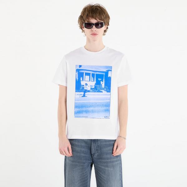 Tričko A.P.C. California Mc T-Shirt Brown L
