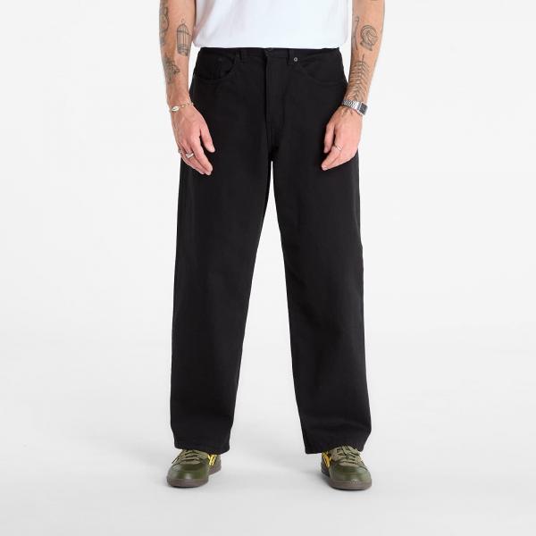 Kalhoty Vans Check-5 Baggy Denim Pant Black W30/L32