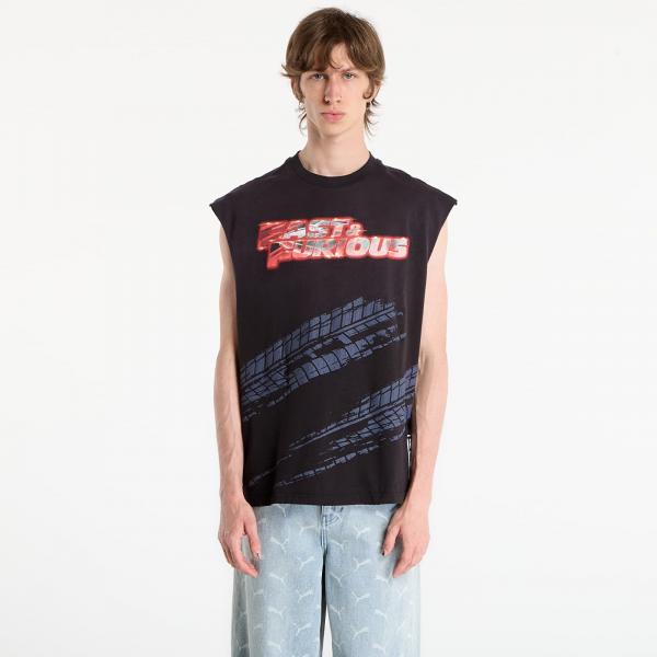 Tričko Puma x Fast & Furious Cutoff Puma Black L
