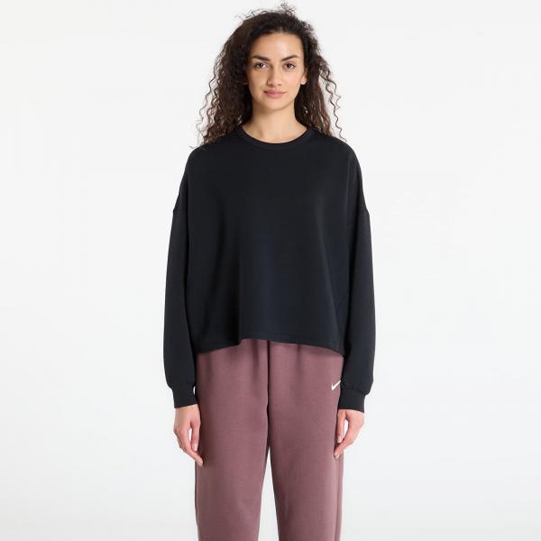 Tílko Nike 24.7 ImpossiblySoft Women's Dri-FIT Oversized Crew-Neck Top Black/ Dk Smoke Grey M