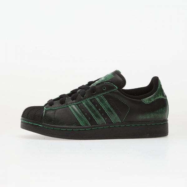 Tenisky adidas Superstar II W Core Black/ Core Black/ Semi Screaming Green EUR 37 1/3