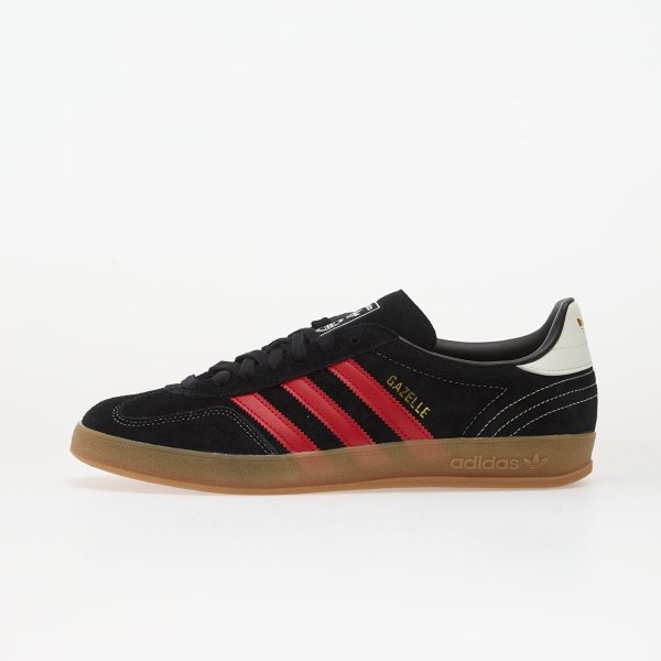 Tenisky adidas Gazelle Indoor Core Black/ Better Scarlet/ Gum4 EUR 38