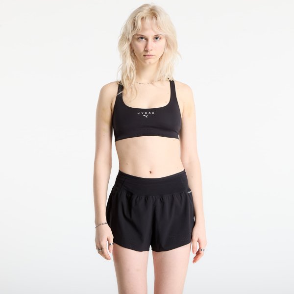 Podprsenka Puma W Puma x HYROX Tech Bra Puma Black/ Small Cat XS