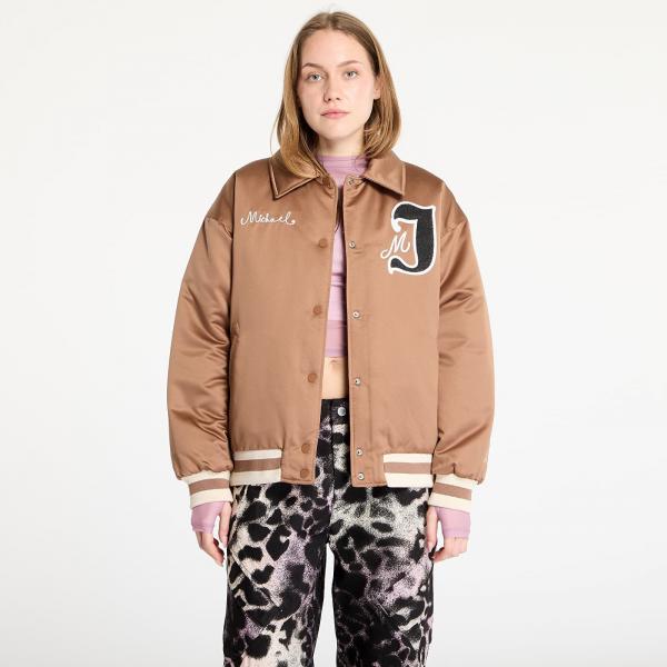 Bunda Jordan Women's Varsity Jacket Archaeo Brown/ Legend Light Brown M