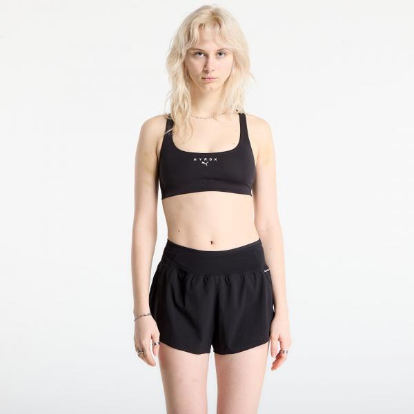 Podprsenka Puma W Puma x HYROX Tech Bra Puma Black/ Small Cat S