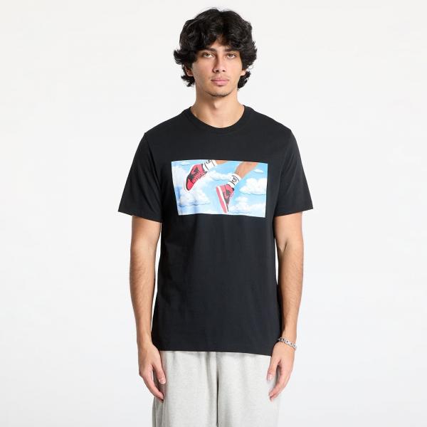 Tričko Jordan Flight Essentials Men's T-Shirt Black/ White S