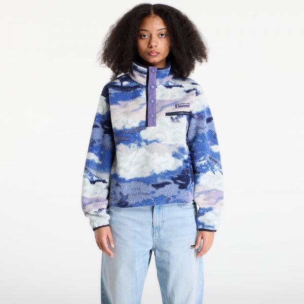 Bunda Columbia Helvetia™ II Cropped Sherpa Half Snap Fleece With Print Nocturnal/ Dreaming L