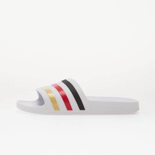 Boty adidas Adilette Aqua Slides Ftwr White/ Core Black/ Gold Met. 8