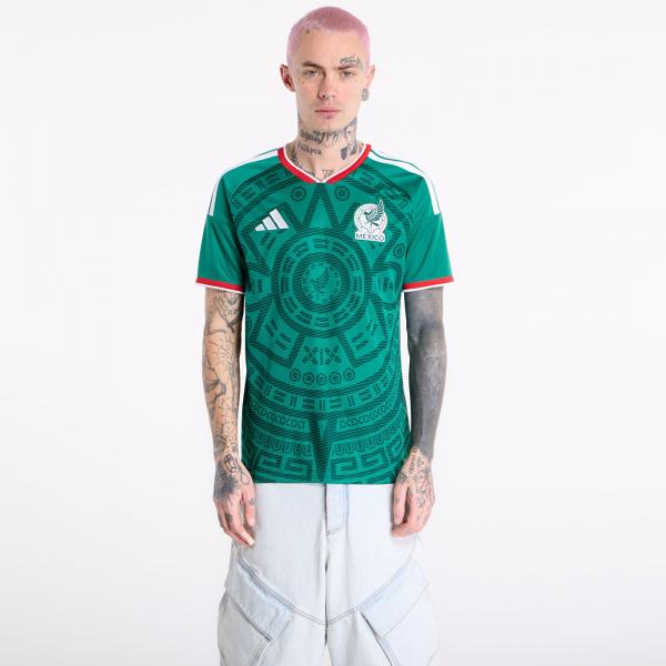 Dres adidas Mexico 26 Home Jersey Bold Green M