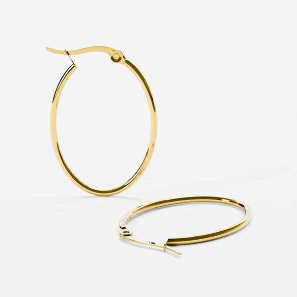 Náušnice FURIOSA® Loop Hoop Earrings Gold Universal