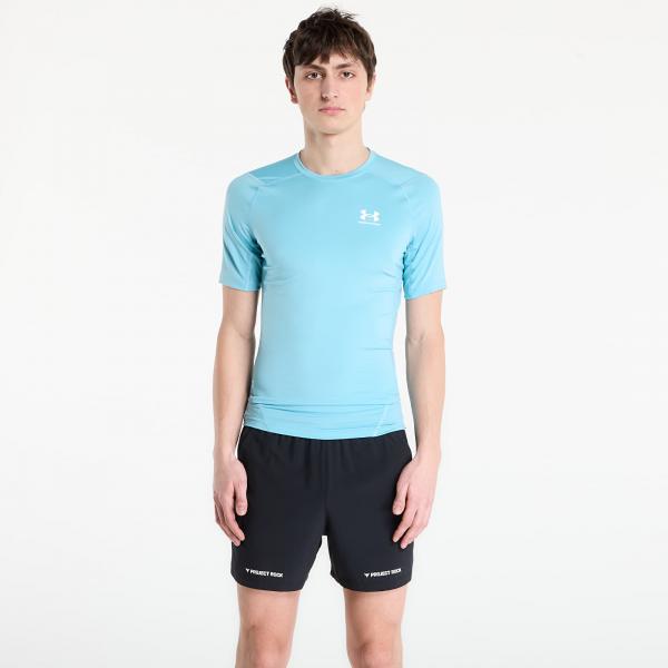 Tričko Under Armour HG Armour Comp SS Blue XS