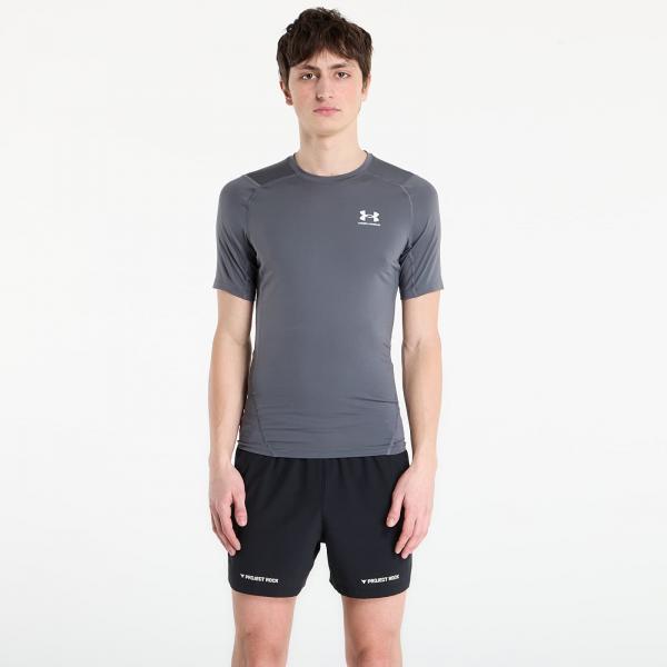 Tričko Under Armour HG Armour Comp SS Grey M
