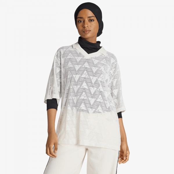 Dres adidas Lace Football Jersey Cloud White M