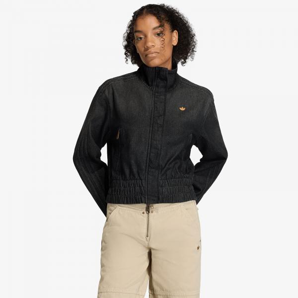 Bunda adidas Denim Tracktop True Black Denim XS