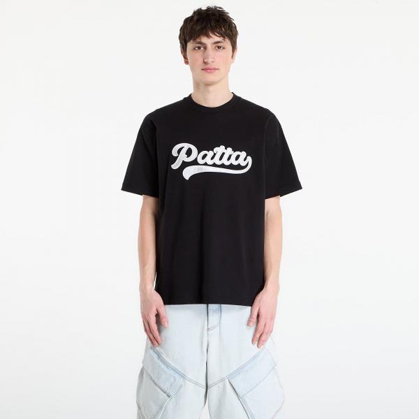 Tričko Patta Logo Tail T-Shirt UNISEX Black S