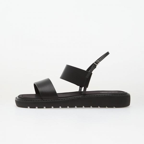 Calvin Klein Square Toe Molded Sandal Slide Black 41