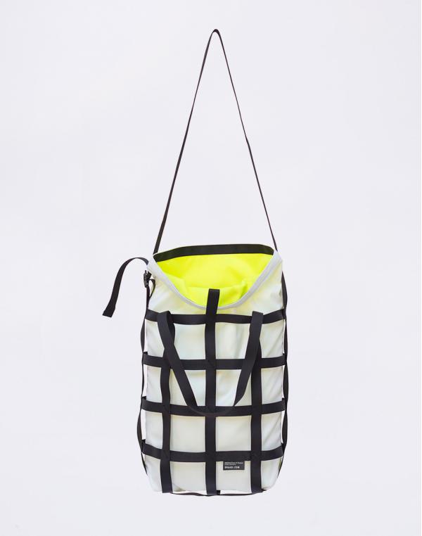Braasi Industry Georgina white/signal yellow