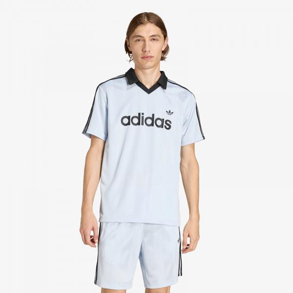 Dres adidas Archive Collar Engineered Jersey Crystal Sky L