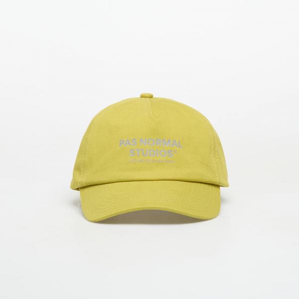 Kšiltovka Pas Normal Studios Off-Race Cotton Cap Moss Green S/M