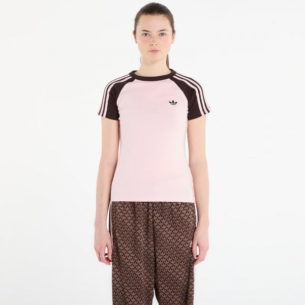 Tričko adidas Sst T-Shirt Sandy Pink/ Aurora Coffee Met./ Sandy Pink XS