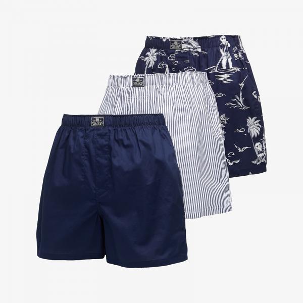 Boxerky Ralph Lauren Open Boxer 3-Pack Multi S