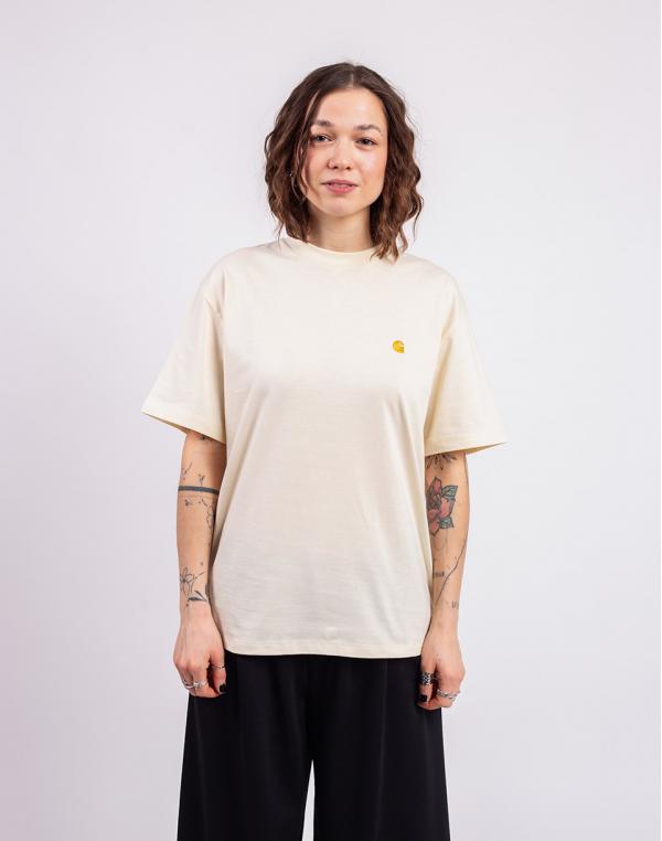 Tričko Carhartt WIP W' S/S Chase T-Shirt Cinnerus/Gold