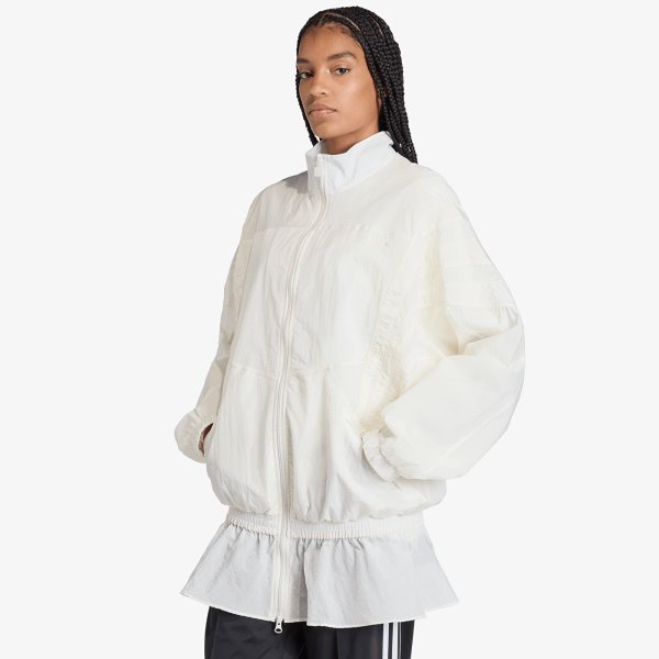 Mikina adidas Santiago Woven Track Top Off White M
