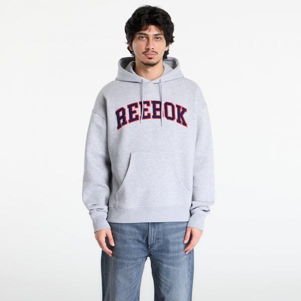 Mikina Reebok Freshman Hoodie Athletic Grey Marl XL