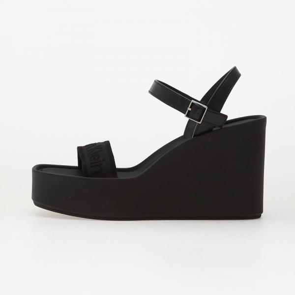 Calvin Klein Wedge 70 Sandal Webbin Black 40