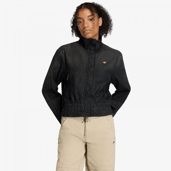 Bunda adidas Essentials Denim Track Top True Black Denim XL