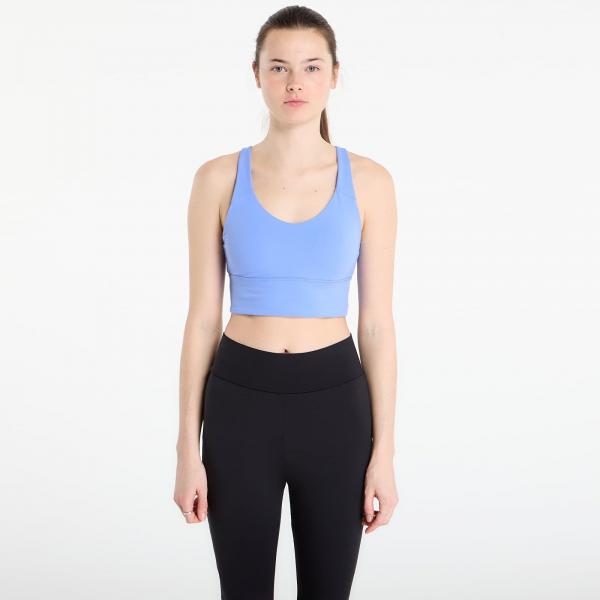 Podprsenka adidas 3 Stripes Studio All Me Light Support Bra Blue Fusion L