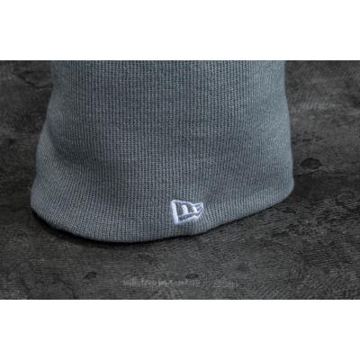 New Era Essential Long Knit Beanie Grey