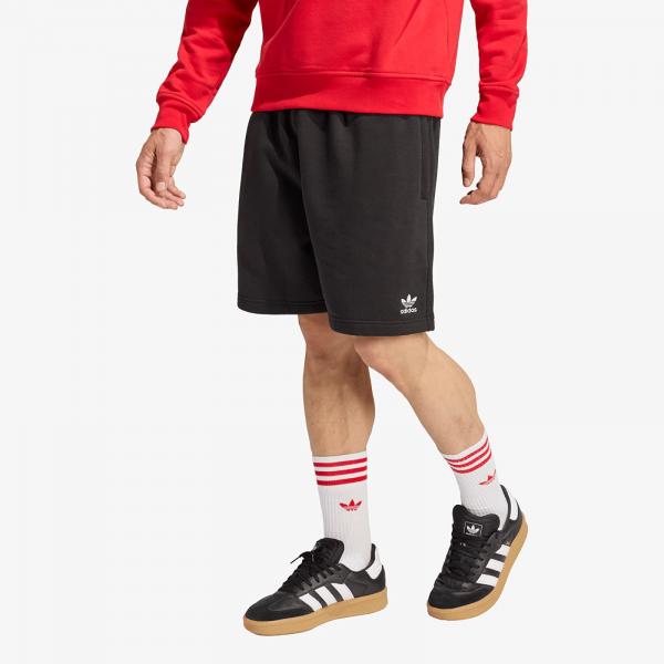 Šortky adidas Trefoil Essentials 7 Inch Fleece Shorts Black XXL