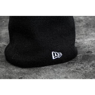 New Era Essential Long Knit Beanie Black
