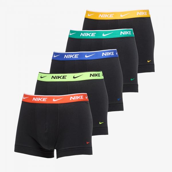 Boxerky Nike Trunk 5-Pack Black M