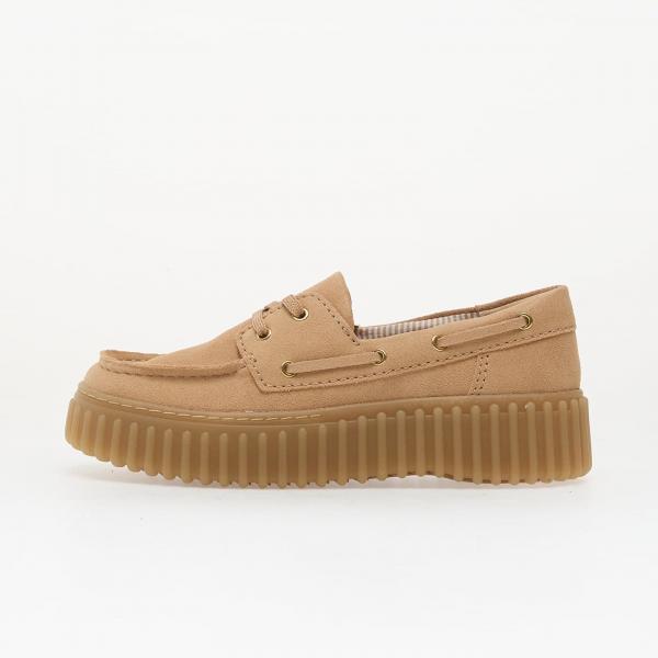 Tenisky Clarks Torhill Boat Beige Suede EUR 41