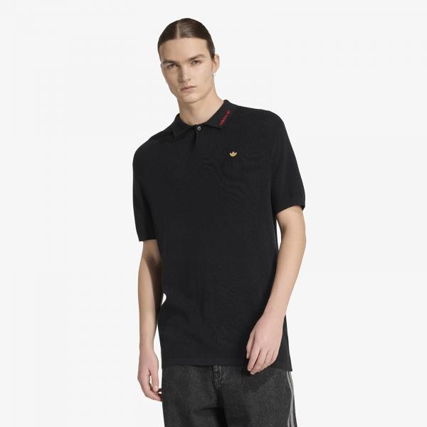 Tričko adidas Polo Shirt Black XL