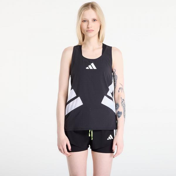 Tílko adidas Adizero Road To Records Singlet Black M