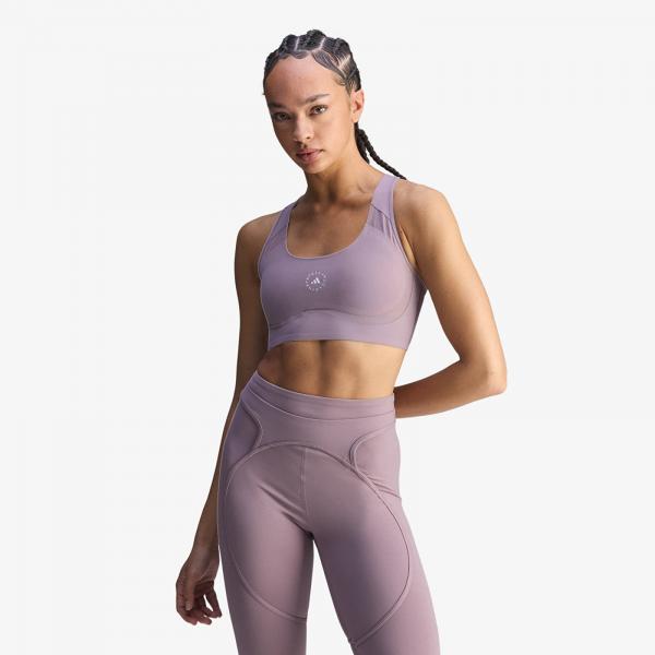 Podprsenka adidas x Stella Mccartney Power Impact Training Bra Medium Support Legacy Purple M