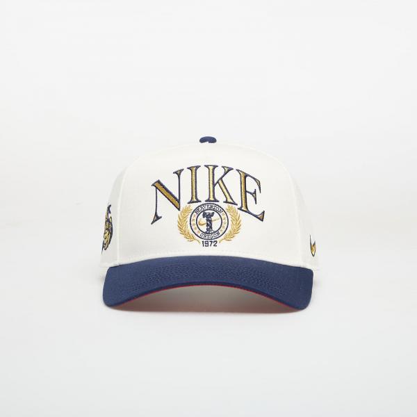 Kšiltovka Nike Rise Structured A-Frame Cap Sail/ Midnight Navy/ Team Crimson universal