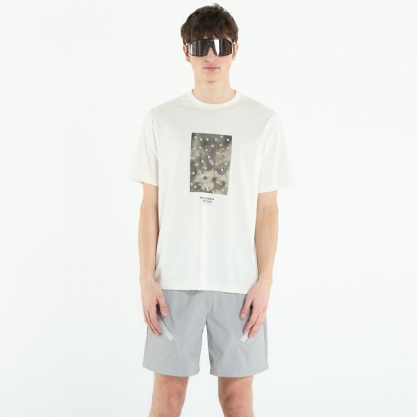 Tričko Pas Normal Studios Off-Race Cotton Tech Graphic T-Shirt Off White XL