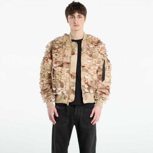 Bunda Alpha Industries MA-1 ULCANS Flight Jacket Sentinel Desert Camo L