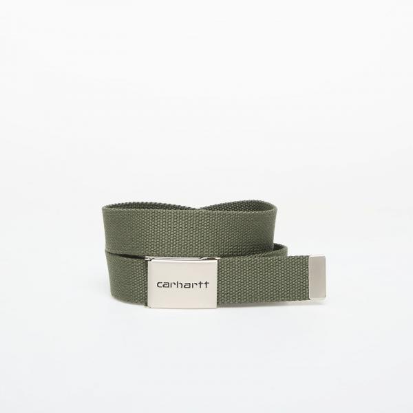 Pásek Carhartt WIP Clip Belt Chrome Leaf Universal