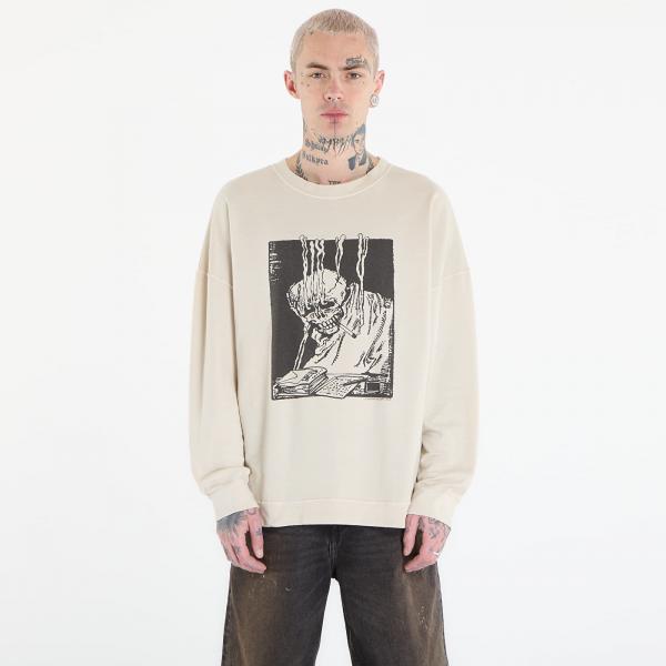 Mikina OUR LEGACY Slack Sweatshirt Angry Fan Mail Print 52